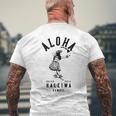 アロハ フラクラブ ハレイワ ハワイ 長袖tシャツ メンズTシャツ バックプリント 高齢者への贈り物