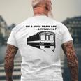 キッズ Tetsuota 鉄オタ）鉄道オタク 電車好き 日本 メンズTシャツ バックプリント 高齢者への贈り物
