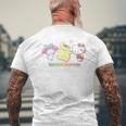 サンリオキャラクターズ サンリオキャラクター大賞デザイン 集合B メンズTシャツ バックプリント 高齢者への贈り物