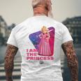 ザ・スーパーマリオギャラクシー・ムービー I Am The Princess メンズTシャツ バックプリント 高齢者への贈り物