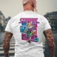 ザ・スーパーマリオギャラクシー・ムービーtarfox Fox Mccloud Action メンズTシャツ バックプリント 高齢者への贈り物