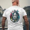 スピリットガイド 森の妖精 メンズTシャツ バックプリント 高齢者への贈り物