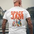 スペースジャム メンズTシャツ バックプリント 高齢者への贈り物