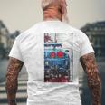 バックプリント ディストレス Jdm ドリフトカー 日本国内市場 メンズTシャツ バックプリント 高齢者への贈り物
