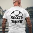 ビンテージ サッカー ジャンキー メンズTシャツ バックプリント 高齢者への贈り物