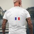 フランス 2018 フットボール サッカー ワールドチャンピオン メンズTシャツ バックプリント 高齢者への贈り物