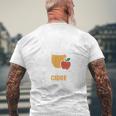 フランスのj'peux Pas J'ai Cidre Cider Lovers メンズTシャツ バックプリント 高齢者への贈り物