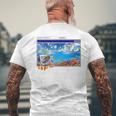 フルーティーガーエアロ Y2k 2000年代 メンズTシャツ バックプリント 高齢者への贈り物