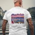 ミコノス島 お土産ミコノス ギリシャミコノス メンズTシャツ バックプリント 高齢者への贈り物