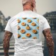 ミスドーナツ メンズTシャツ バックプリント 高齢者への贈り物