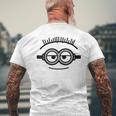 ミニオンズ Jorge Big Face Costume Graphic メンズTシャツ バックプリント 高齢者への贈り物
