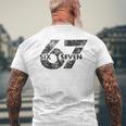 ミーム-67 シックスセブン メンズTシャツ バックプリント 高齢者への贈り物