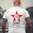 レイジ・アゲインスト・ザ・ミュージック ヴィンテージ クラシック マシンスタイル メンズTシャツ バックプリント 高齢者への贈り物
