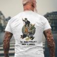 レーニン同志が汚物の地球を浄化する-ソ連プロパガンダ メンズTシャツ バックプリント 高齢者への贈り物