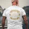 伝説は1956年にヴィンテージ70歳の誕生日に生まれました70歳 メンズTシャツ バックプリント 高齢者への贈り物