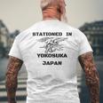 日本横須賀在住 メンズTシャツ バックプリント 高齢者への贈り物