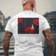 背景シリーズハッチ I メンズTシャツ バックプリント 高齢者への贈り物