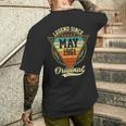 1961年5月以来のヴィンテージ65歳の誕生日レジェンド メンズTシャツ バックプリント 彼への贈り物