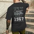 1967年クラシックカー生誕59周年 メンズTシャツ バックプリント 彼への贈り物