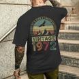 1972年ヴィンテージ、限定版、54歳の誕生日、54歳 メンズTシャツ バックプリント 彼への贈り物