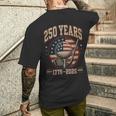 250周年記念 250 Usa アメリカ ゴルフ 1776 2026 愛国的 メンズTシャツ バックプリント 彼への贈り物