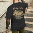 2匹の魚 5つのパン イエスは5000人を養う キリスト教聖書 ヴィンテージ メンズTシャツ バックプリント 彼への贈り物