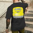 923形ドクターイエローイラスト メンズTシャツ バックプリント 彼への贈り物