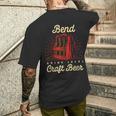 Bend Drink Local Craft ビールオレゴン醸造業者またはクラフト醸造所 メンズTシャツ バックプリント 彼への贈り物