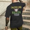 Bull Market ストックトレーダー用 メンズTシャツ バックプリント 彼への贈り物