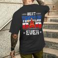 Camicia Papà Jugoslavo T-shirt da uomo con stampa posteriore Regalos para él