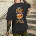 Cat I Have Pma ポジティブメンタルアティチュード Pma メンズTシャツ バックプリント 彼への贈り物