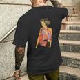 The Daydreamer ゲルティ・シーレ By エゴン・シーレ 1911 メンズTシャツ バックプリント 彼への贈り物