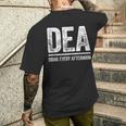 Dea Drink Every Afternoon シャツ 面白い メンズ レディース ドリンク メンズTシャツ バックプリント 彼への贈り物