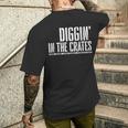 Diggin In In The Cates レコードボックス メンズTシャツ バックプリント 彼への贈り物