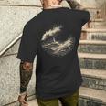 Dissolve Into Whole メンズTシャツ バックプリント 彼への贈り物