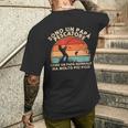 Divertente Regalo Da Pesca Per Un Papà Pescatore T-shirt da uomo con stampa posteriore Regalos para él