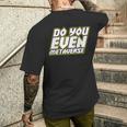 Do You Even Metaverse メンズTシャツ バックプリント 彼への贈り物