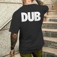 Dub Reggae Music ビニールレコード カーニバルフェスティバル ギフト メンズTシャツ バックプリント 彼への贈り物