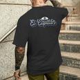 El Capitan Barcos Barcos Barcos Regalo Camiseta Hombre Estampado Espalda Regalos para él