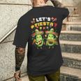 Lets Fiesta 5 De Mayo ポンチョ アボカド メキシカン パーティー メンズ レディース メンズTシャツ バックプリント 彼への贈り物