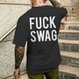 Fuckwag メンズTシャツ バックプリント 彼への贈り物
