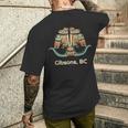 Gibsons ブリティッシュコロンビア サンダーバード バードウォッチング メンズTシャツ バックプリント 彼への贈り物