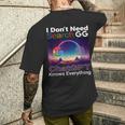 Googleを検索する必要はありません。Chatgptはすべてを知っています。 メンズTシャツ バックプリント 彼への贈り物