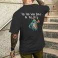 Hip Hop Was Dope In 90S グラフィティ レトロ ラップミュージック メンズTシャツ バックプリント 彼への贈り物