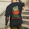 Hoya 陶器フラワーデザイン ワックスフラワー Hoya ファン用 メンズTシャツ バックプリント 彼への贈り物