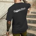 Huntington Beach 長袖tシャツ メンズTシャツ バックプリント 彼への贈り物