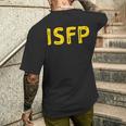 Isfp Introvert Personality Type メンズTシャツ バックプリント 彼への贈り物