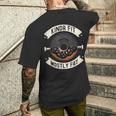 Kinda Fit Mostly Fat Fitness 面白いジムワークアウト メンズTシャツ バックプリント 彼への贈り物