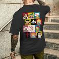 Las Meninaselazquez カワイイ メンズTシャツ バックプリント 彼への贈り物
