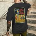 Let's Make Crop Circles 面白い レトロ ヴィンテージ エイリアン Ufo メンズTシャツ バックプリント 彼への贈り物